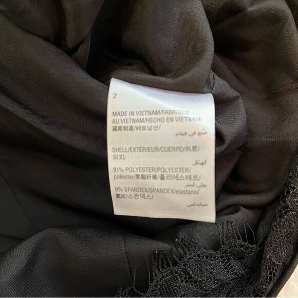 Bar III Lace Trim Sleeveless Dress NWT - Picture 9 of 9